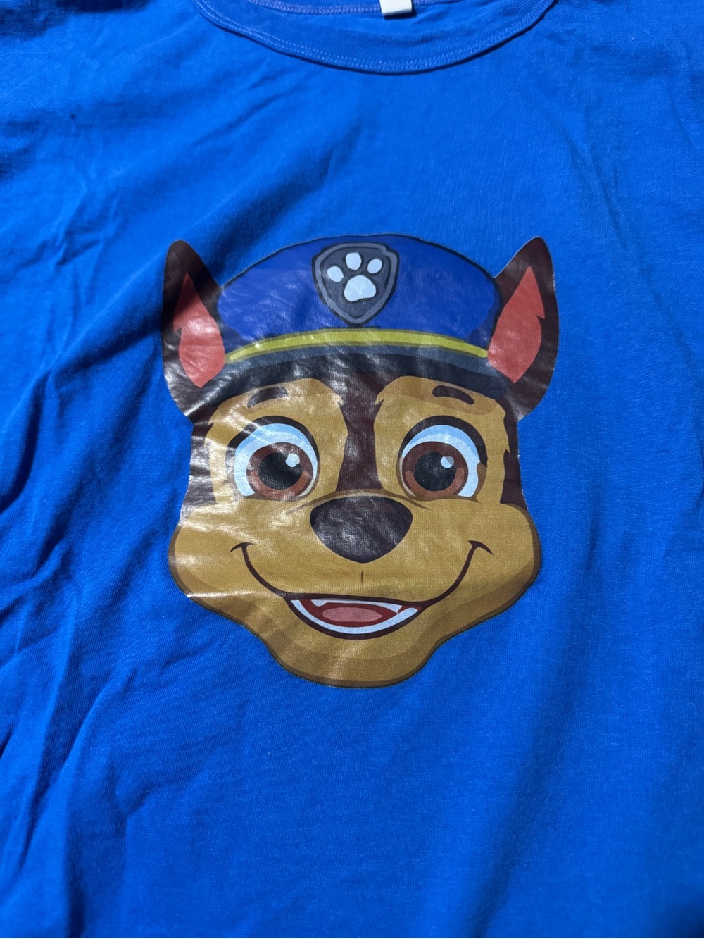Paw Patrol Chase Adult Shirt